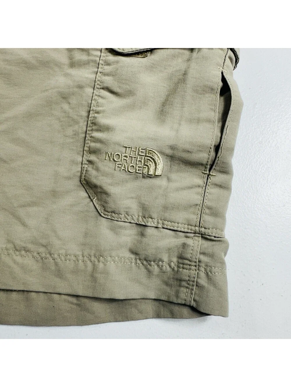 The North Face Cargo Shorts Beige Nylon Men’s Size XL
